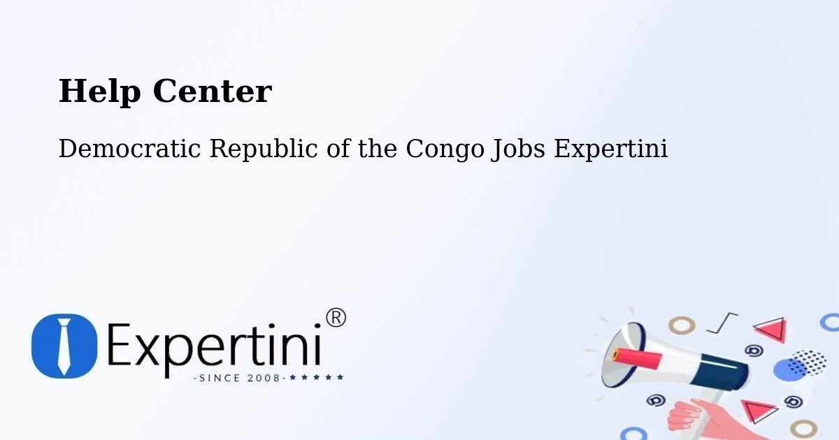 Help Center – Basoko - Democratic Republic of the Congo Jobs Expertini